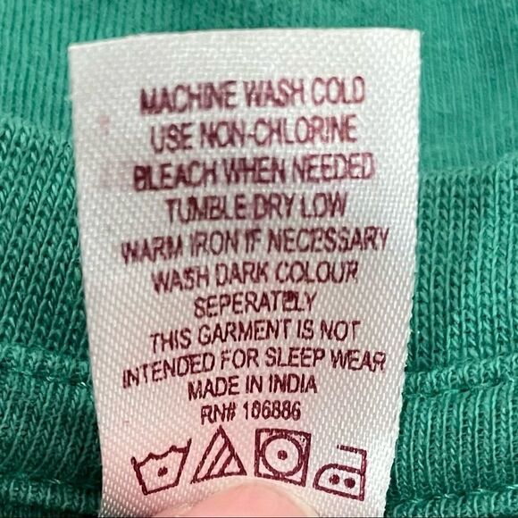 Monag Green long sleeve tee with appliqué Rudolph and Candy Cane Leggings - Picture 6 of 6